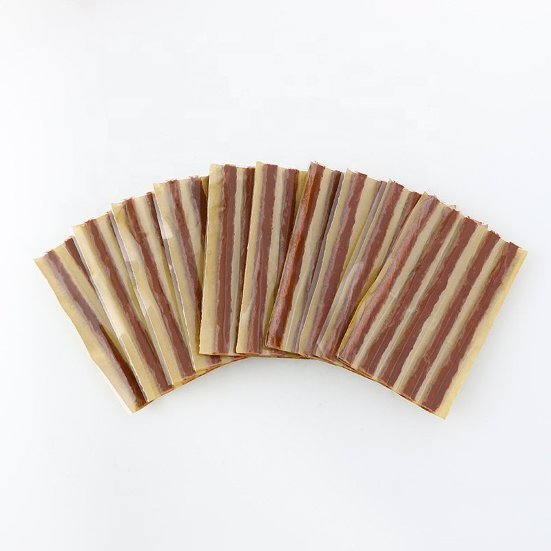 Universal Black Or Brown Rubber Tire Repair Strings Emergency Tire Repair Tool 6*100mm Tire Repair Patch
