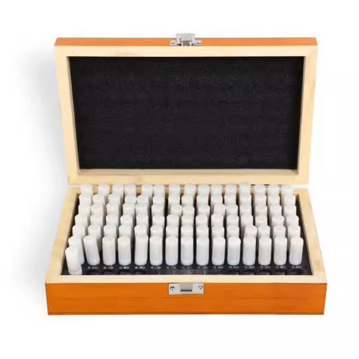 Factory Outlet 101 PCS Pin Gauge Set With Wooden Box 1mm-13mm Wooden Box Pin Gauge Set