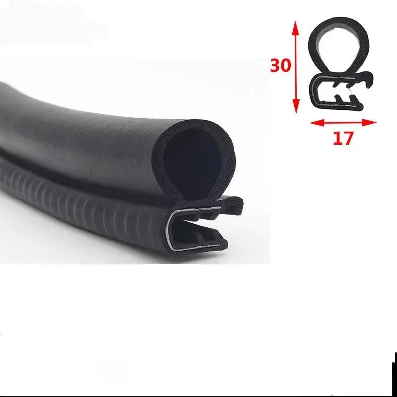 Car Door Seal Strip Rubber Trim Seal automotive rubber with Automotive Weather Striping car door edge guard