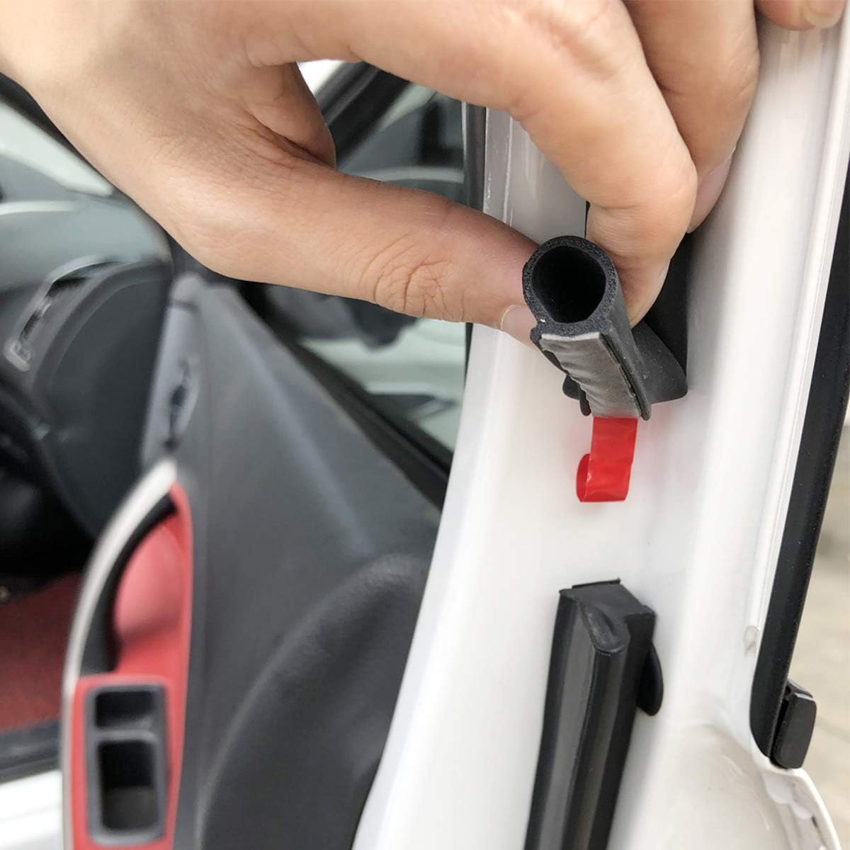 Automotive Self Adhesive D Shape Epdm Rubber Foam Car Door Seal Strip