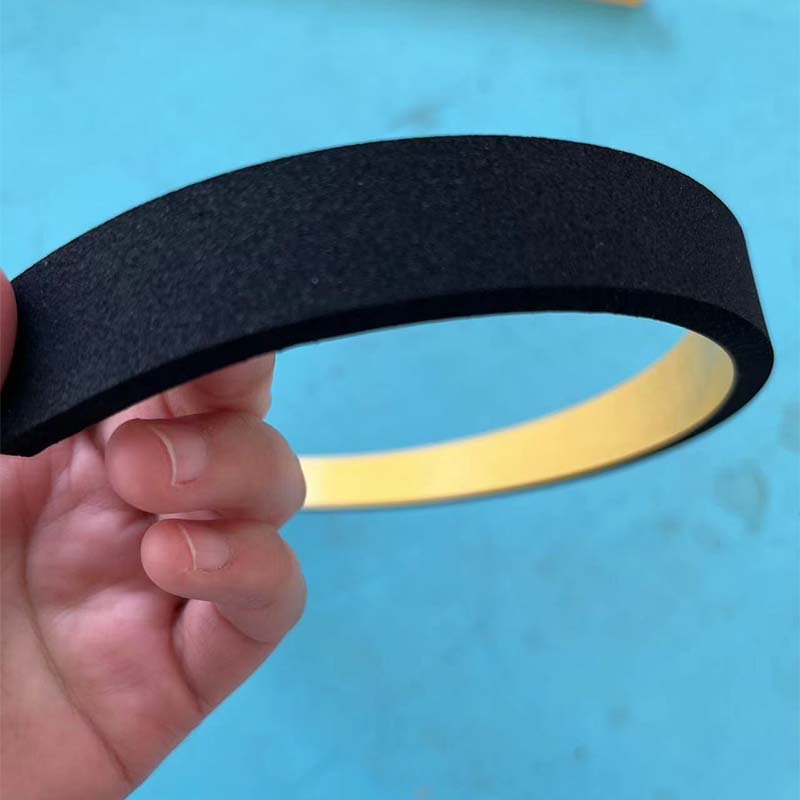 EPDM CR adhesive seal Weather Strip Door seal Windows Waterproof 3mm 5mm adhesive NBR rubber foam strip