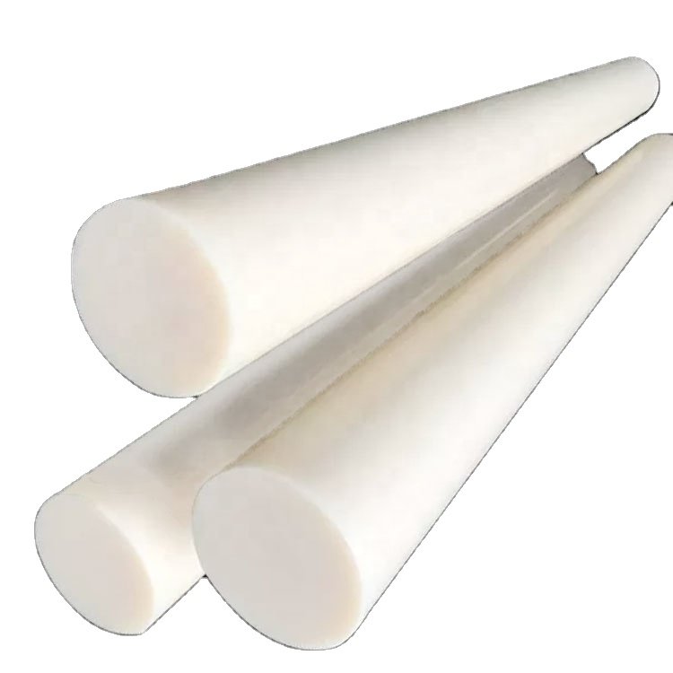 China Factory PA6 PA66 MC nylon round bars low friction engineering plastic rods