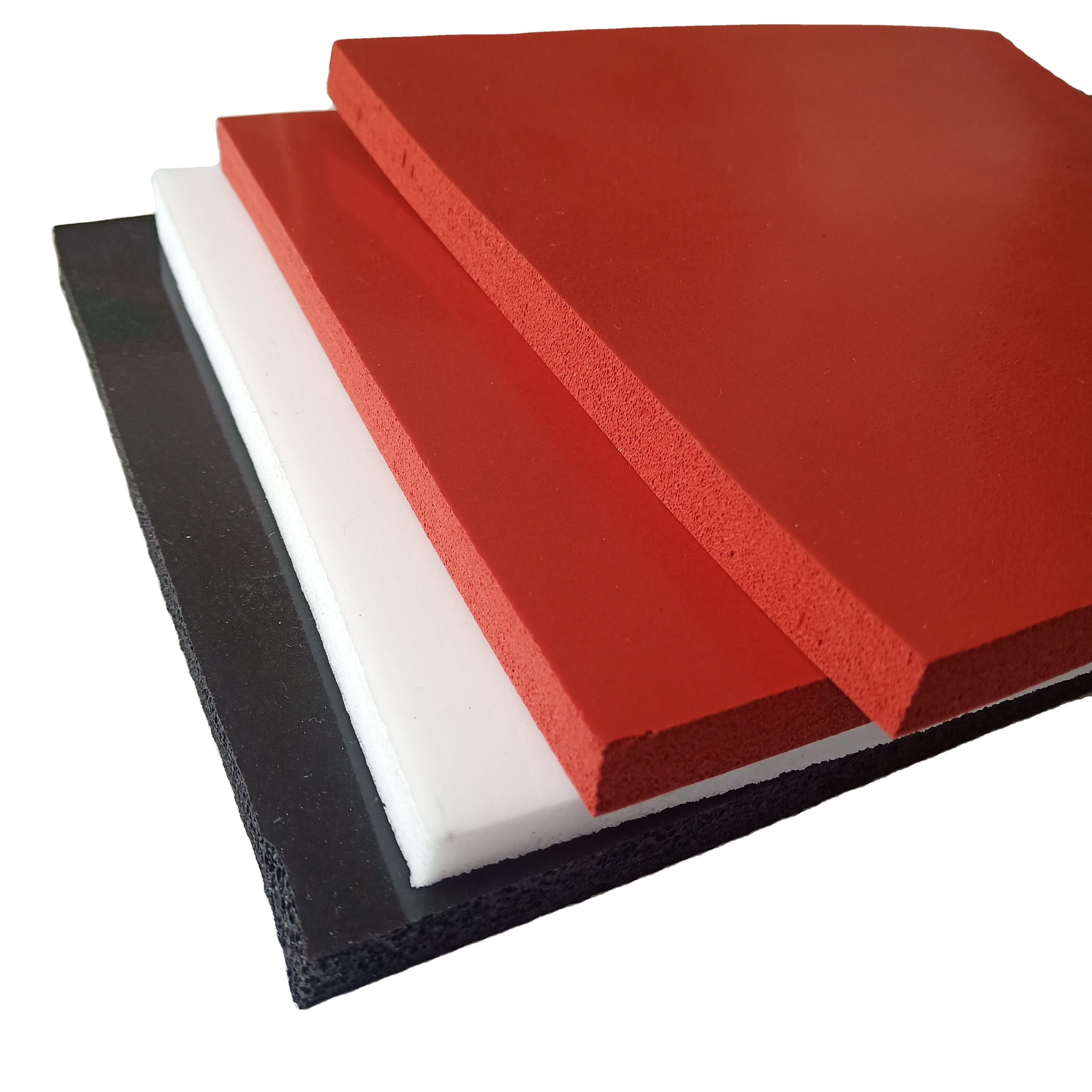 AG Smooth Surface Open Cell Silicone Faom Rubber Sponge Sheet Silicone Rubber Foam Sheet Block Pvc Foam Sheet polished foam pad