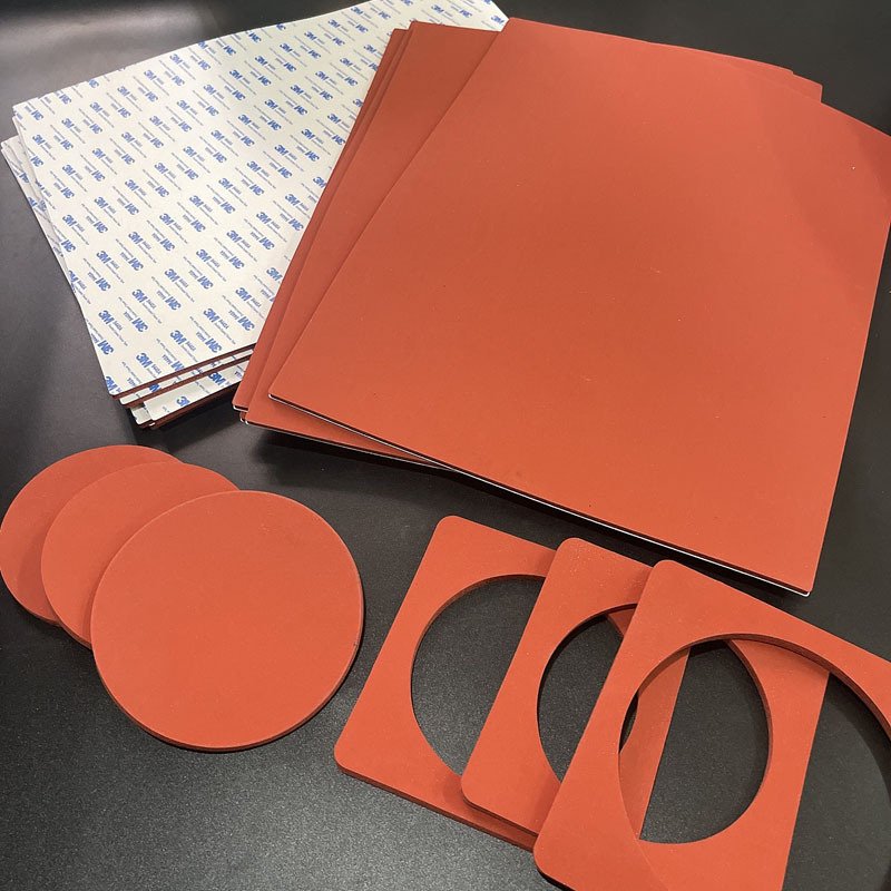 AG Smooth Surface Open Cell Silicone Faom Rubber Sponge Sheet Silicone Rubber Foam Sheet Block Pvc Foam Sheet polished foam pad