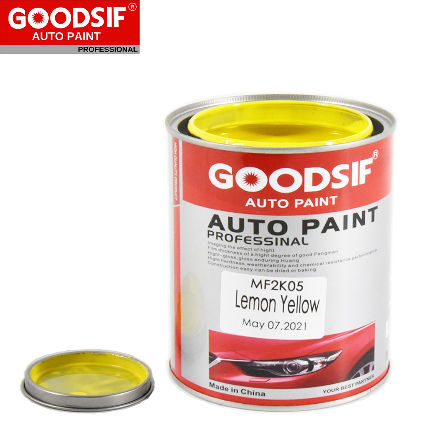 Auto Paint 2K Solid Colors Base Coat Car paint Automotive body Repair thinner Varnish Clear coat primer