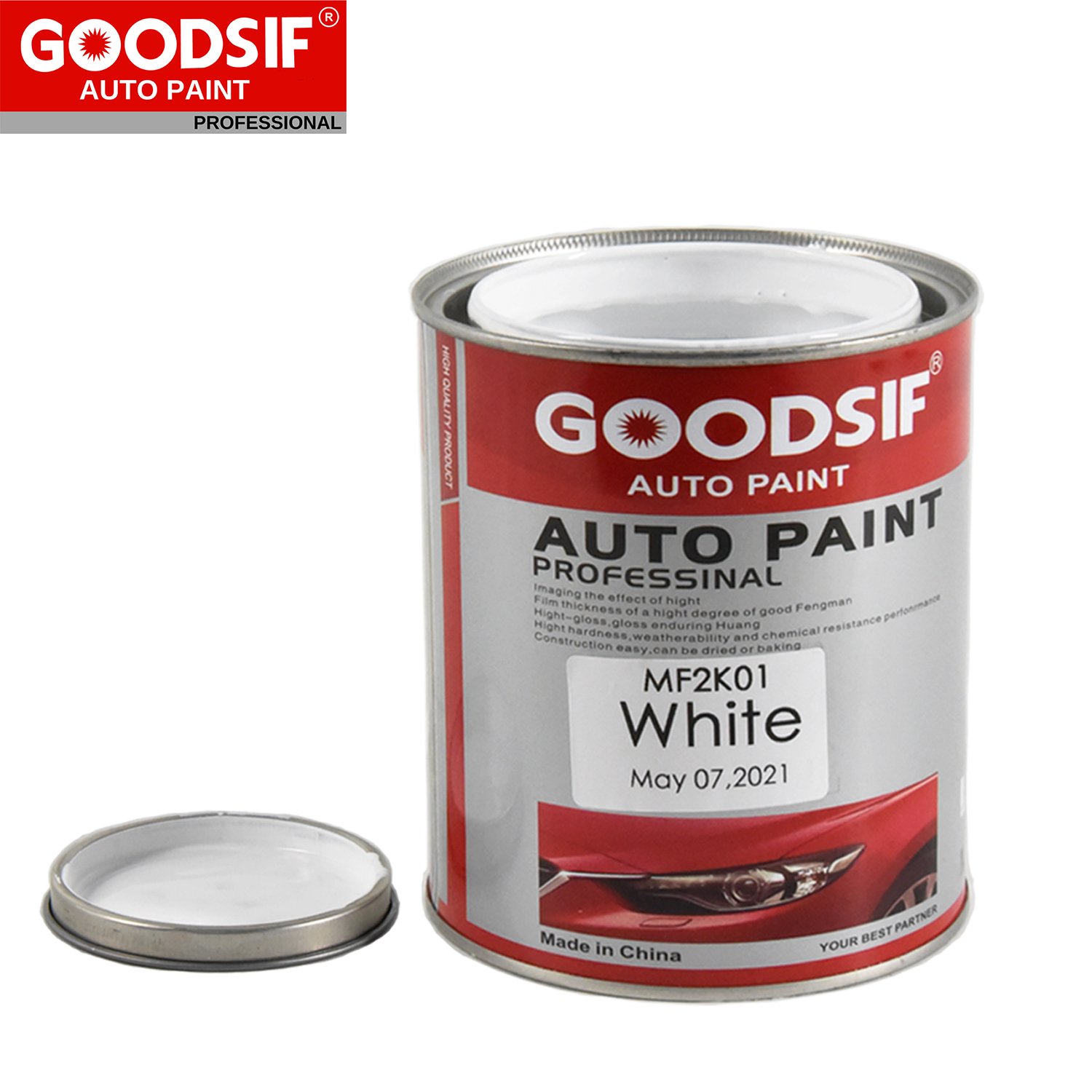 Auto Paint 2K Solid Colors Base Coat Car paint Automotive body Repair thinner Varnish Clear coat primer