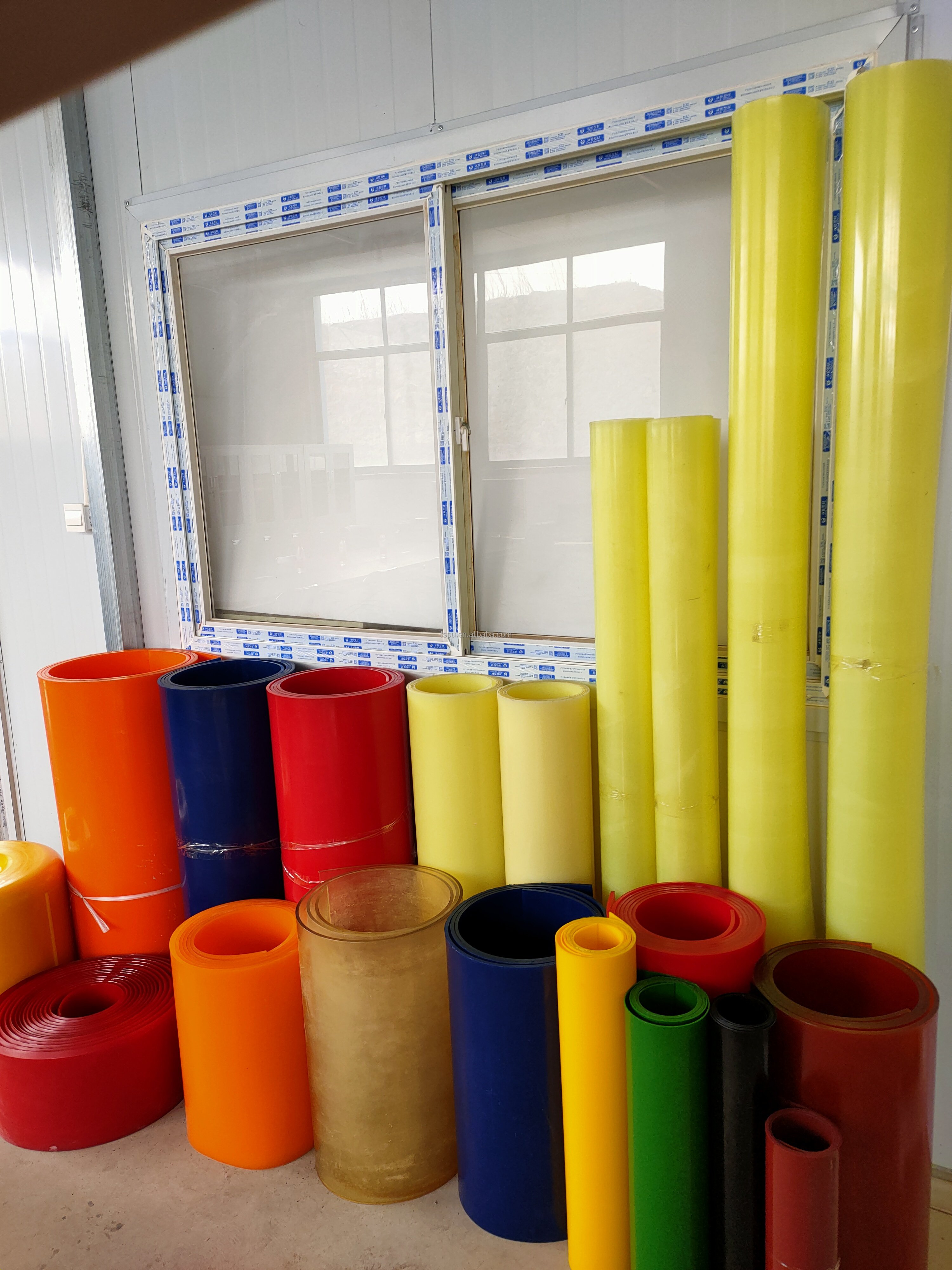 1mm 2mm 3mm 5mm 6mm thin polyurethane rubber sheet