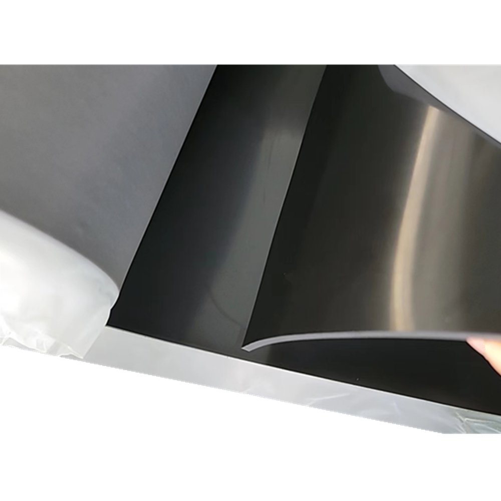 Oil resistant black Fluorene rubber roll FKM rubber sheet with high quality 1mm rubber sheet roll