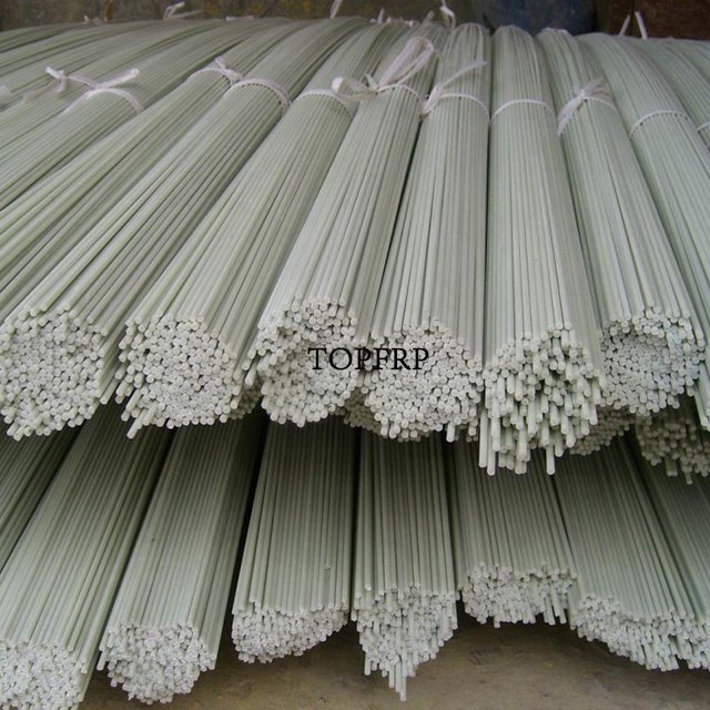 Flexible Fiberglass Rod Customize FRP Reinforced Plastic Rods For Planting