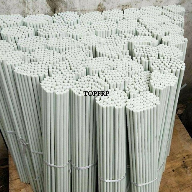 Flexible Fiberglass Rod Customize FRP Reinforced Plastic Rods For Planting