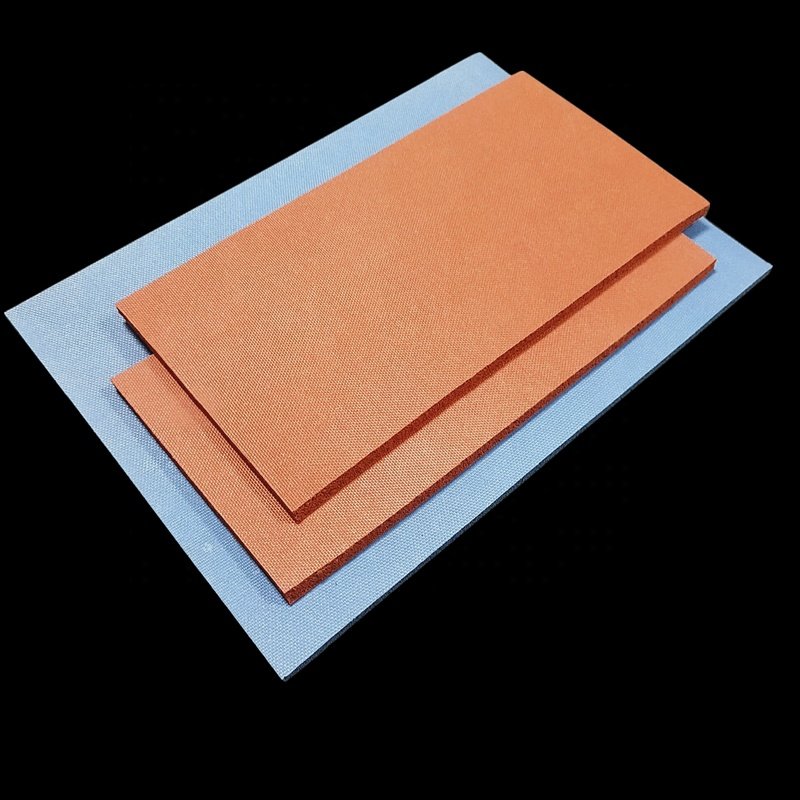 0.8-50mm silicone sponge rubber foam board fire retardant V0 silicon sponge foam pad low density rubber foam sheets