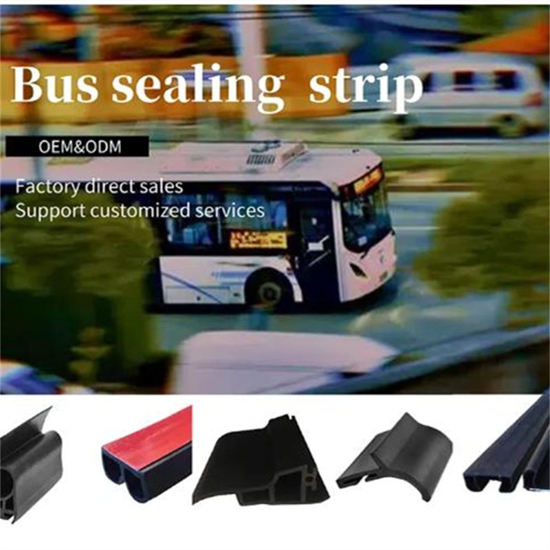 Automotive Door Seal Strip / Sunroof Seal Strip / Bus Window Rubber Seal