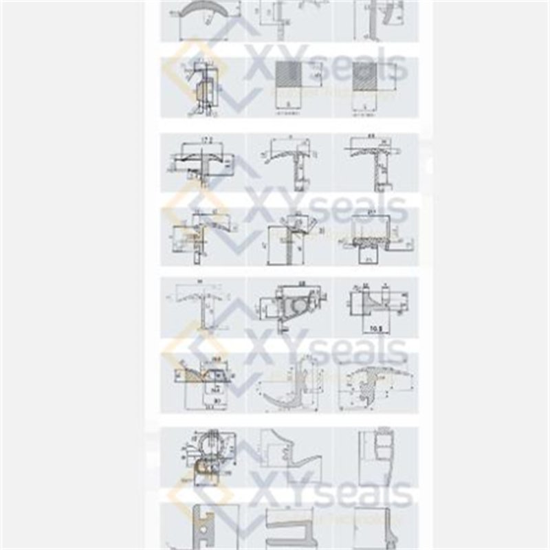 Automotive Door Seal Strip / Sunroof Seal Strip / Bus Window Rubber Seal