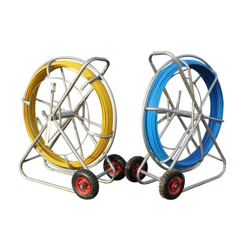 Fiberglass Push Pull Rod Wire Pulling Duct Rods 500m Frp Push Rod Fiberglass Duct Rodders