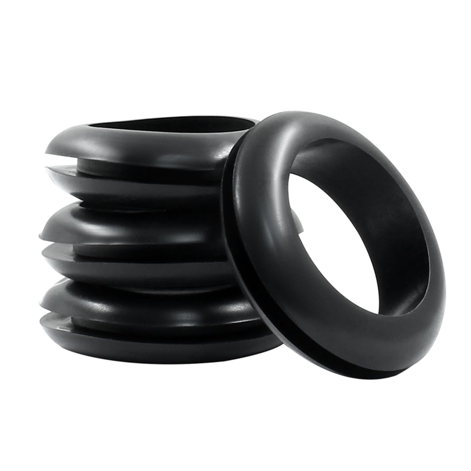 Custom Molded Rectangular Rubber Grommet Bushings EPDM Seal Various Shapes Industrial Use Including Cutting Bundle Coil