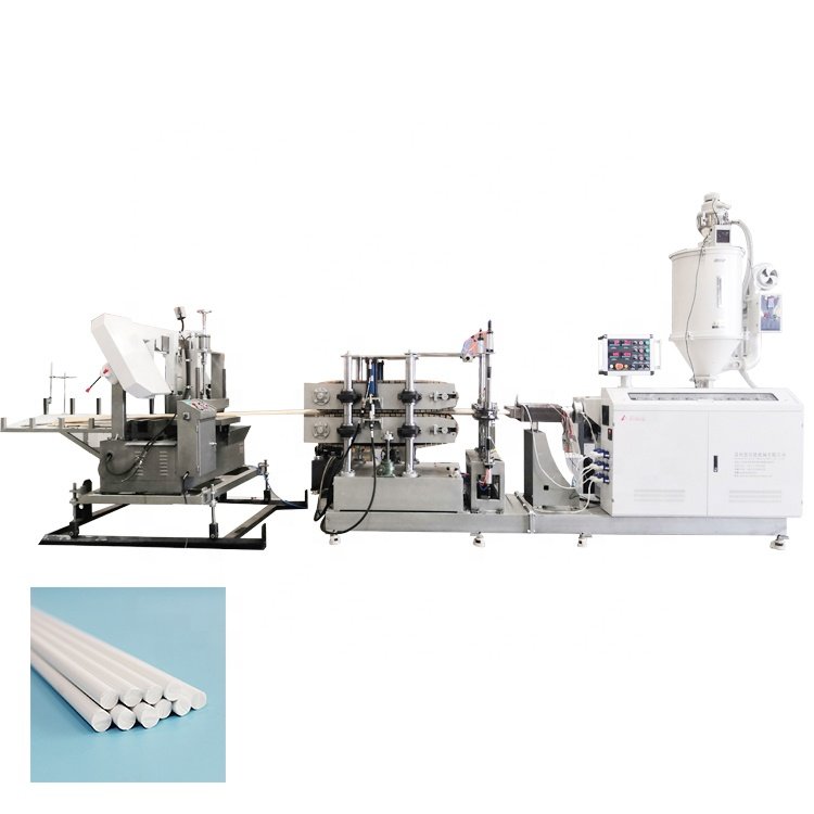 Fully automatic polyamide/POM/PP plastic rod production line