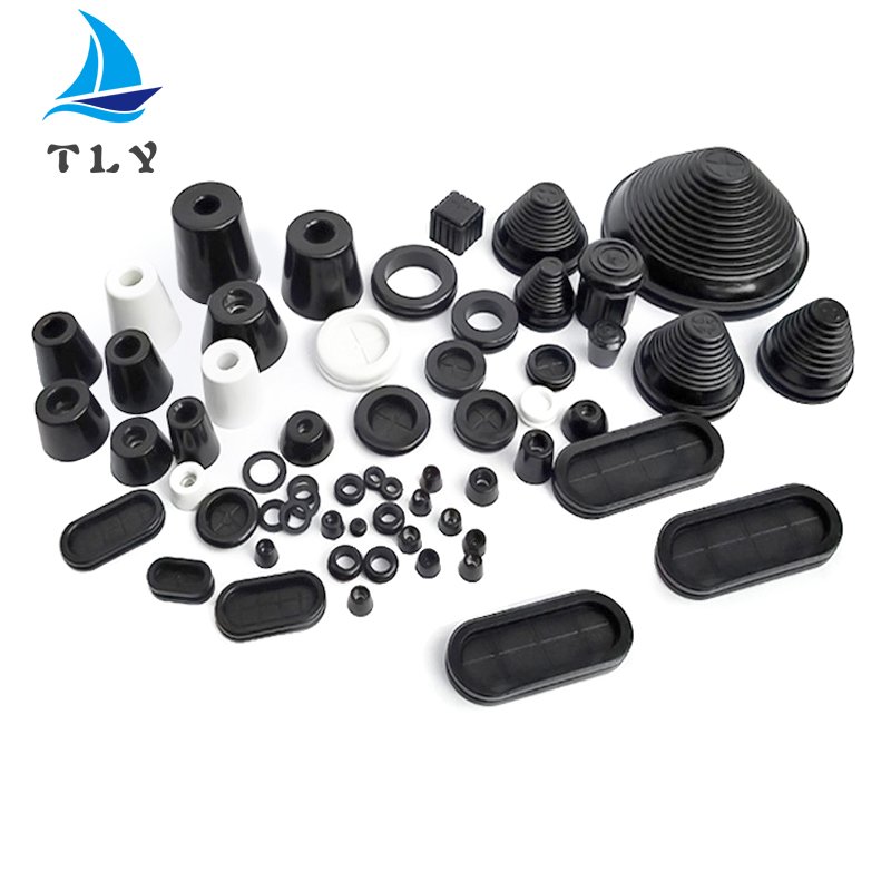 Factory Direct Sale Customized Machinery Gasket Shim Rubber Seal Element Automotive Shock Absorb Rubber Parts