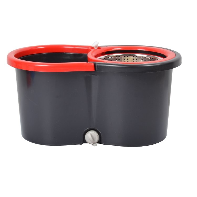 2024 china mucrofiber dust mop new plastic bucket magic spin of mop