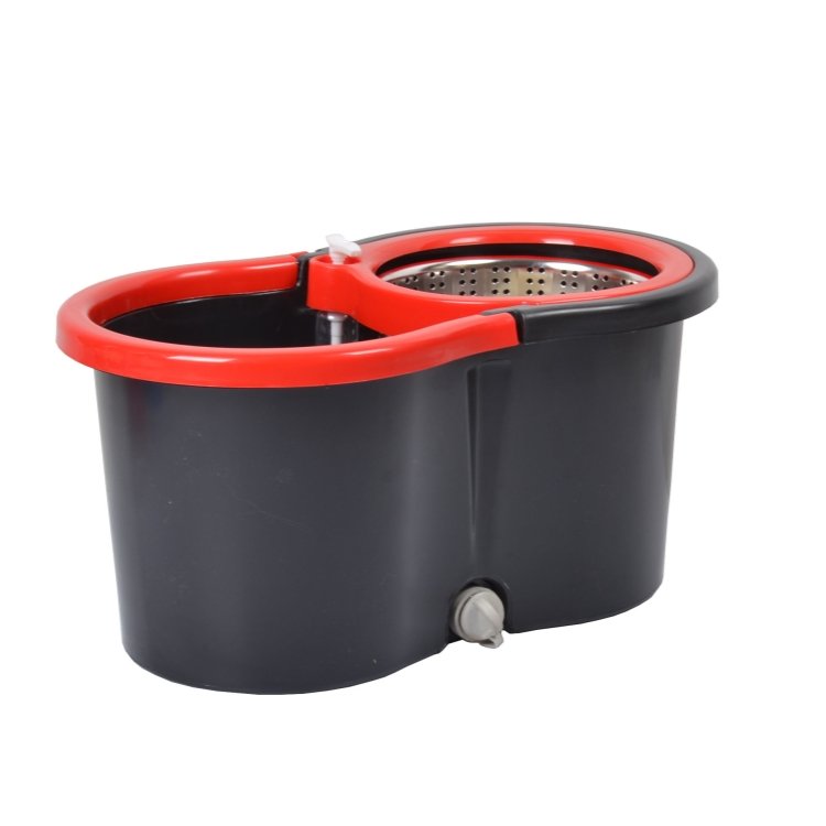2024 china mucrofiber dust mop new plastic bucket magic spin of mop