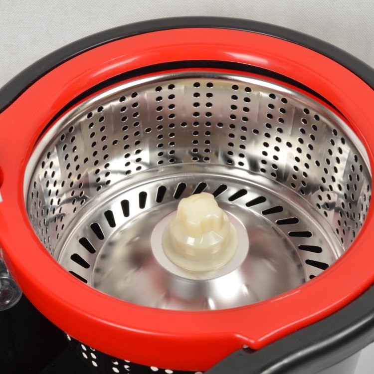 2024 china mucrofiber dust mop new plastic bucket magic spin of mop