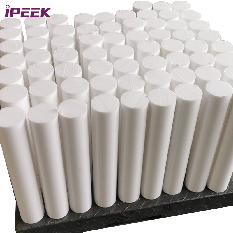 iPEEK Export Japan Dia 6mm 10mm 100mm 150mm Extruded Solid Plastic Bars Virgin PTFE Rod
