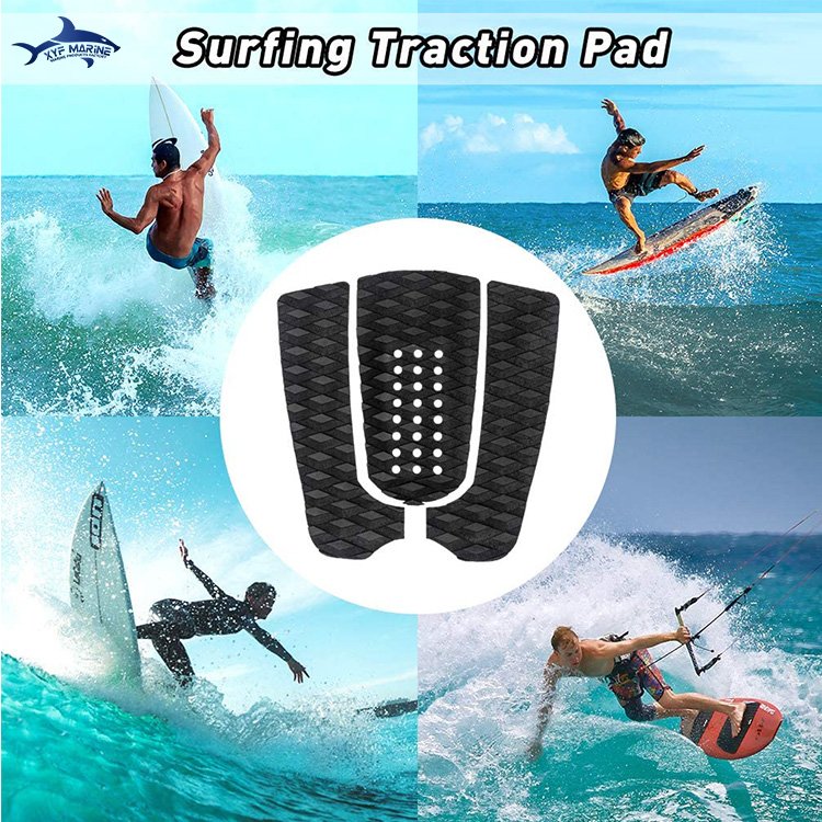 2024 Non-Slip Traction Pad Deck Grip Mat EVA Sheet 3M Adhesive for Custom Surfboard Pad