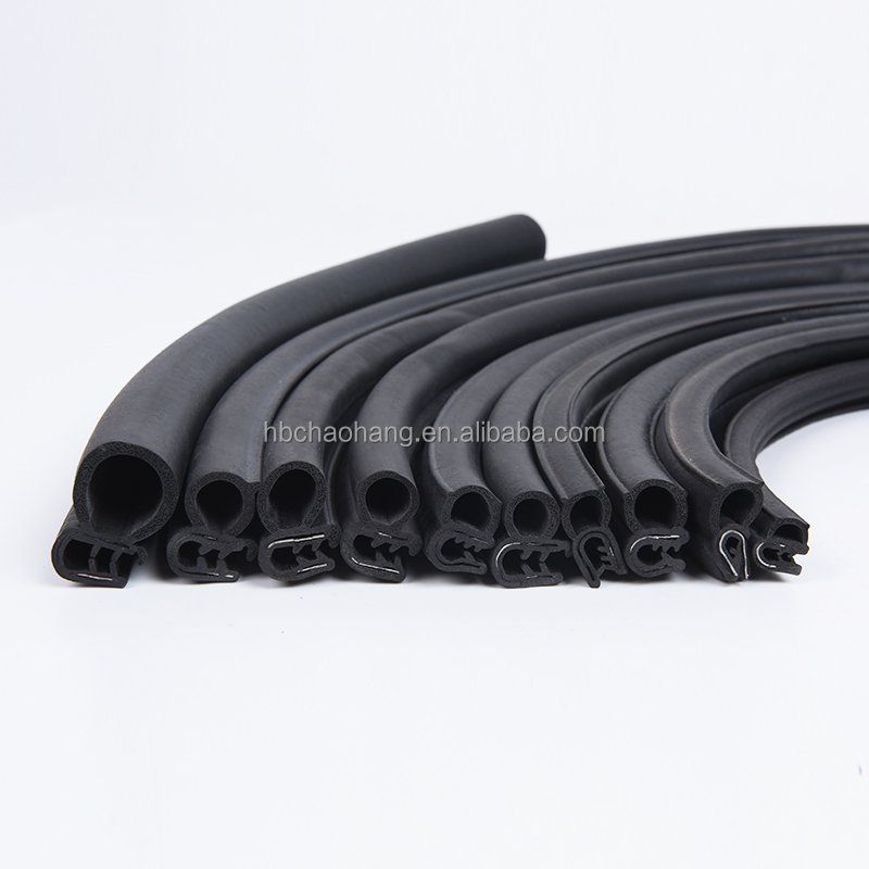 High Quality Weatherproof EPDM Rubber Door and Window Sealing Strip Automotive Product for Car Cut Weld & Extrusion Processed