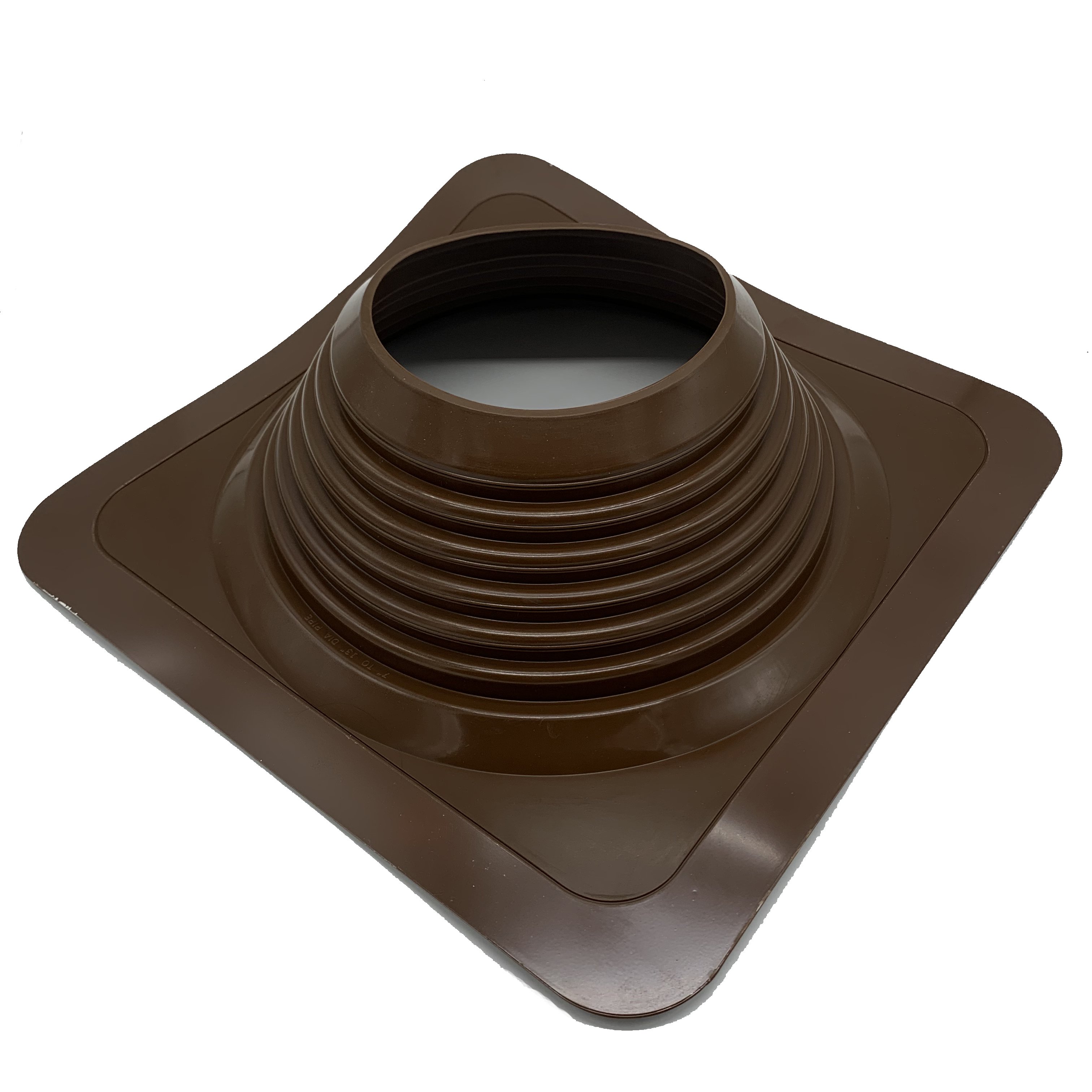 Rubber Products EPDM/Silicone Rubber Pipe Flashing For 275*275mm Base