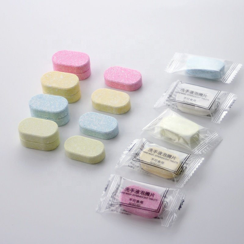 Hot Sale Dissolve It Cleaner Personal Care High-Quality Hand-Washing Foaming Hand Soap Tablet