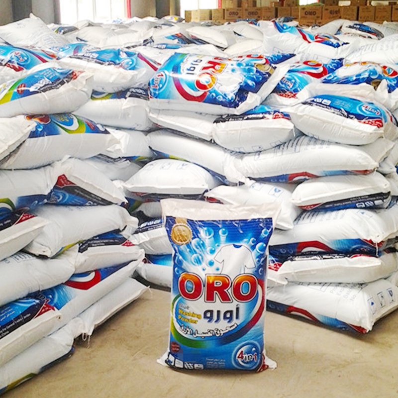 The Aojie high foaming laundry detergent powder cheap factory price eco-friendly