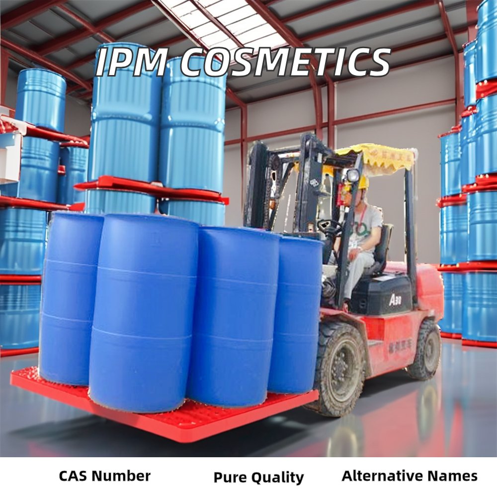 High Quality IPM Isopropyl Myristate Liquid Cosmetic Raw Materials for Hair Care Skin Care Daily Detergents 175kg