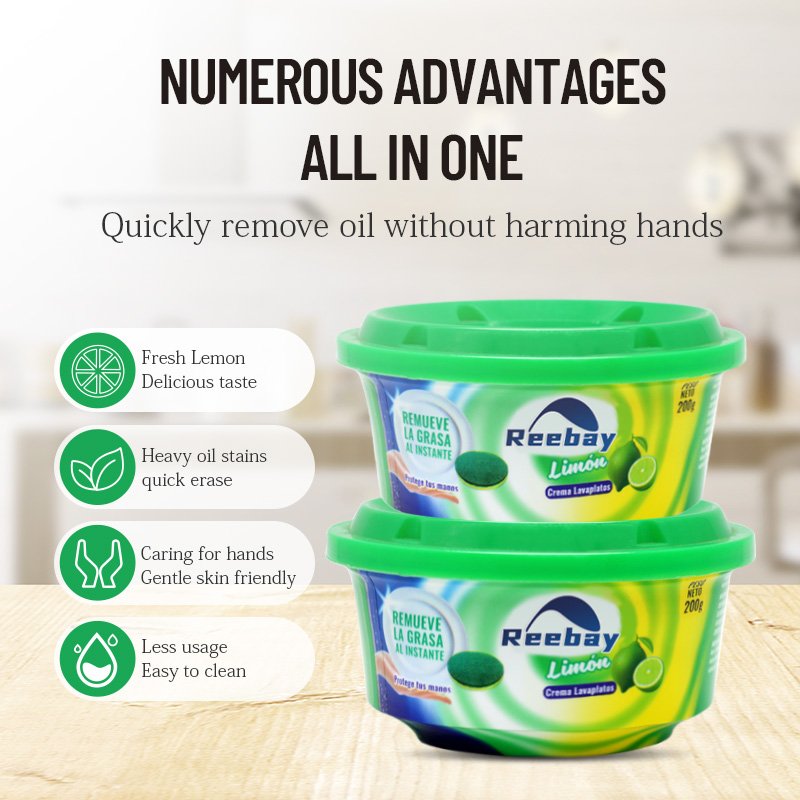 China best selling household kitchen cleaning dish washing paste ingredients