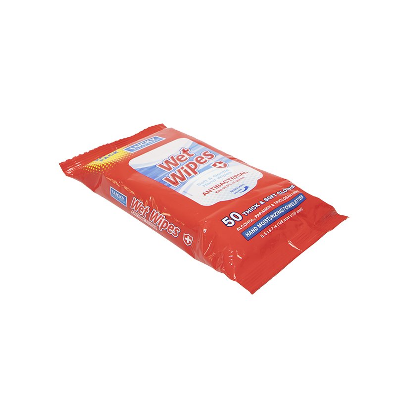 China Factory Wholesale Manufacturer Baby Wipes Hand And Face Hygiene wet wipes Bacteriostatic rate 99.9% 50pcs/customized