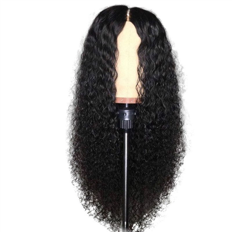 Fashion style WIG women's chemical fiber lace long curly hair African small roll half hand crocheting head cover WIG factory