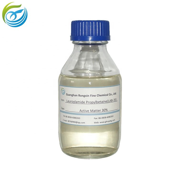 Made in China Dishwashing Liquid Detergent Chemical Raw Material Aminopropyl Betaine, Lauramidopropyl Betaine LAB-35