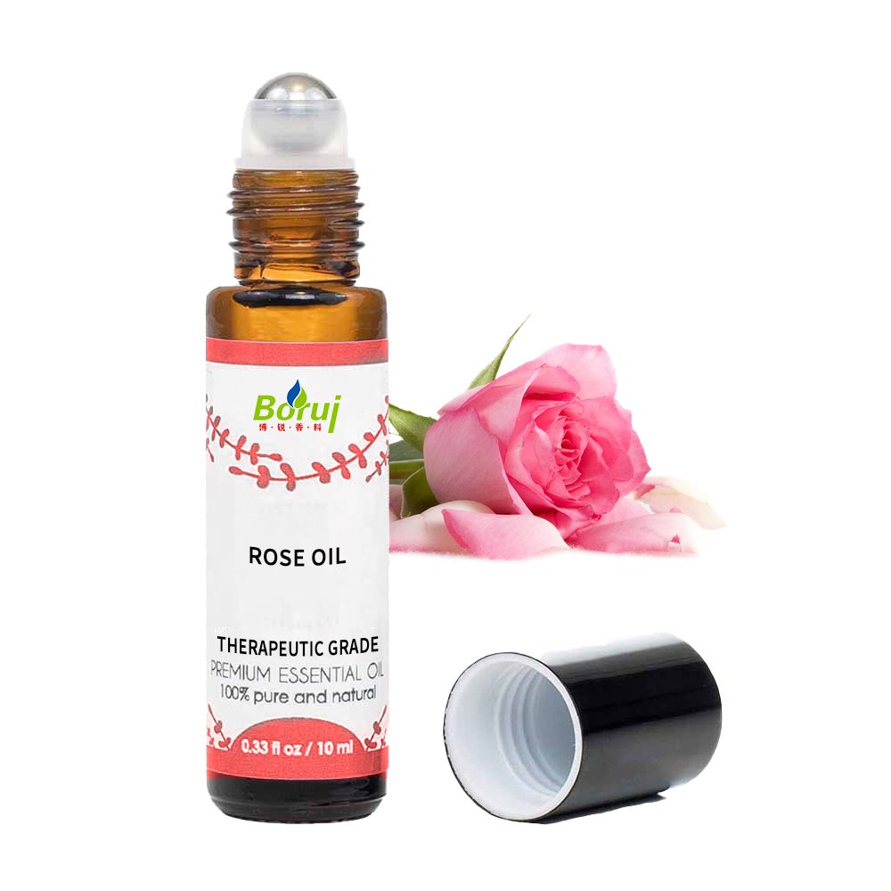 Organic aroma rose facial oil or massage oil 100% pure for aromatherapy