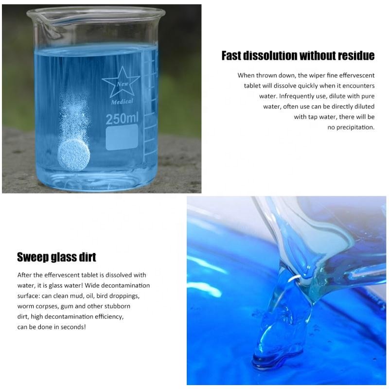 Car Solid Wiper Auto Window Cleaning Car Windshield Glass Cleaner Car Accessories