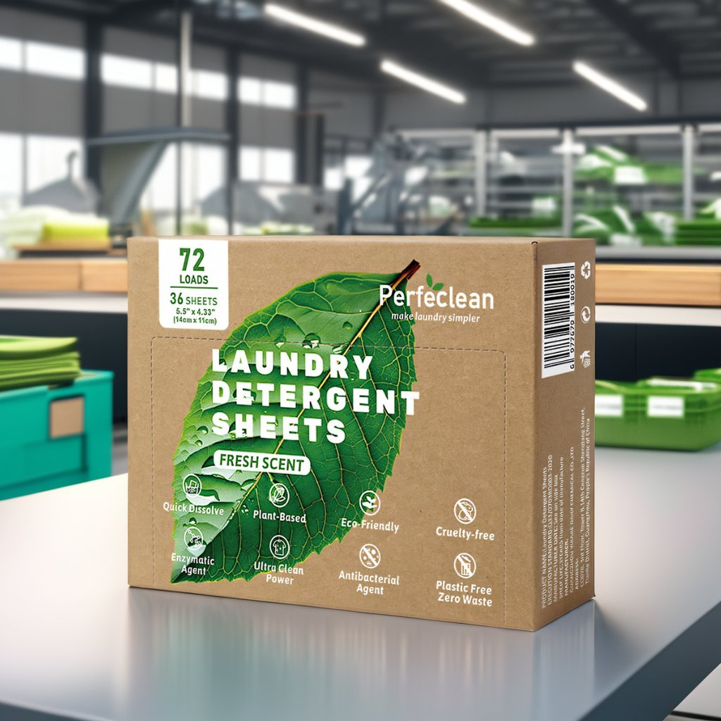 Wholesale Household Necessary Certificate Cleaning Products Solid Laundry Detergent Sheets for Apparel Clothes Fragrant Use