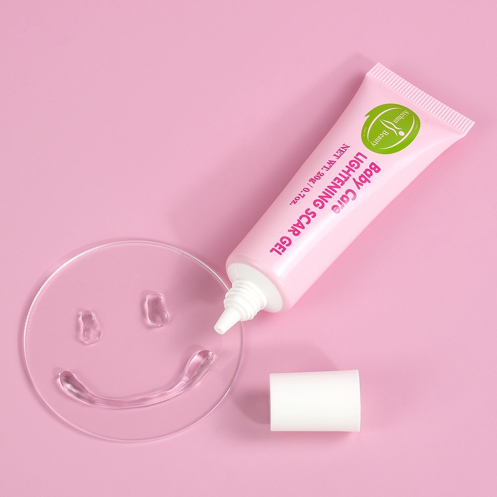 Natural Baby Lightening Scar Gel With Aloe Vera Dark Spot Scar Remover Skin Moisturizing Gel Vitamin C Baby Skin Body Care OEM
