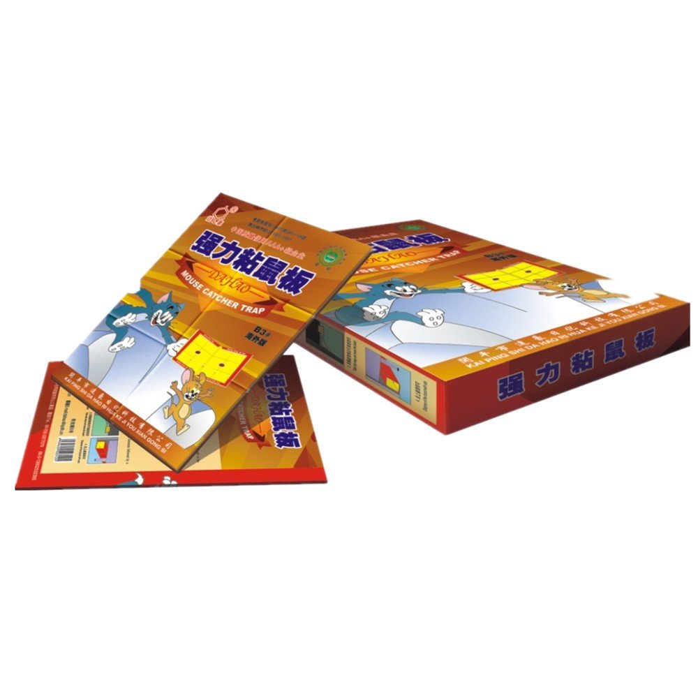 Reasonable disposable hot selling glue trap for mice pest