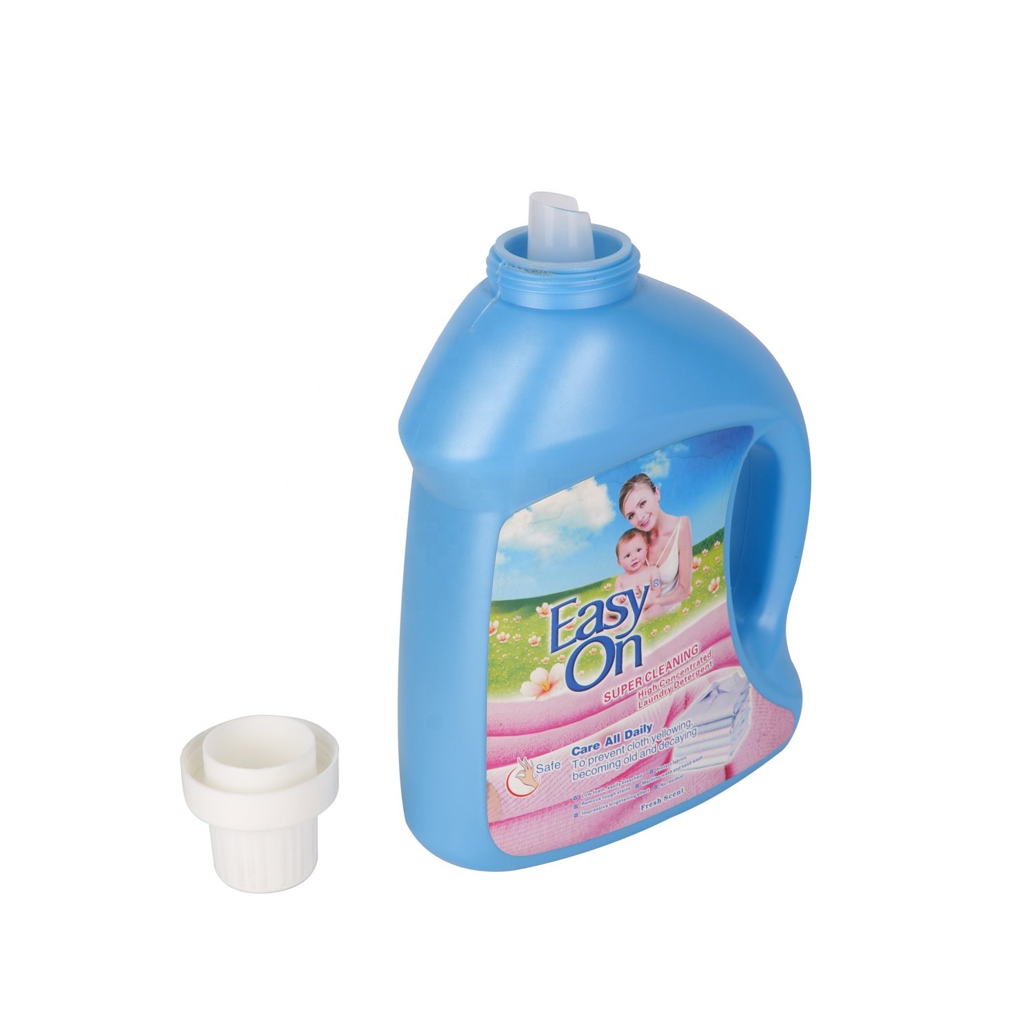 Daily Clothes Cleaning Hand Washing Machine Washing used Transparent Laundry Detergent Liquid 1L