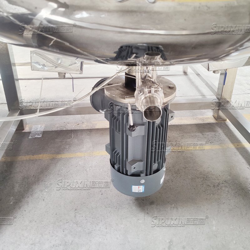 SPX Good quality 2000L combined anti-explosion daily chemical lotion mixing tank cream Making Machine Homogenizer Mixer Tank