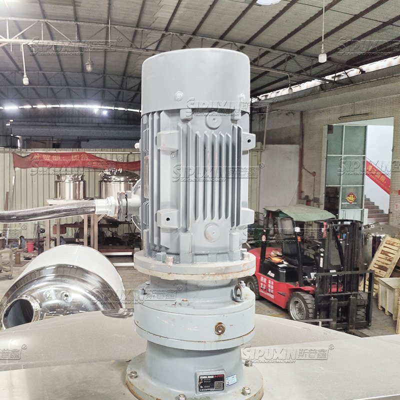 SPX Good quality 2000L combined anti-explosion daily chemical lotion mixing tank cream Making Machine Homogenizer Mixer Tank