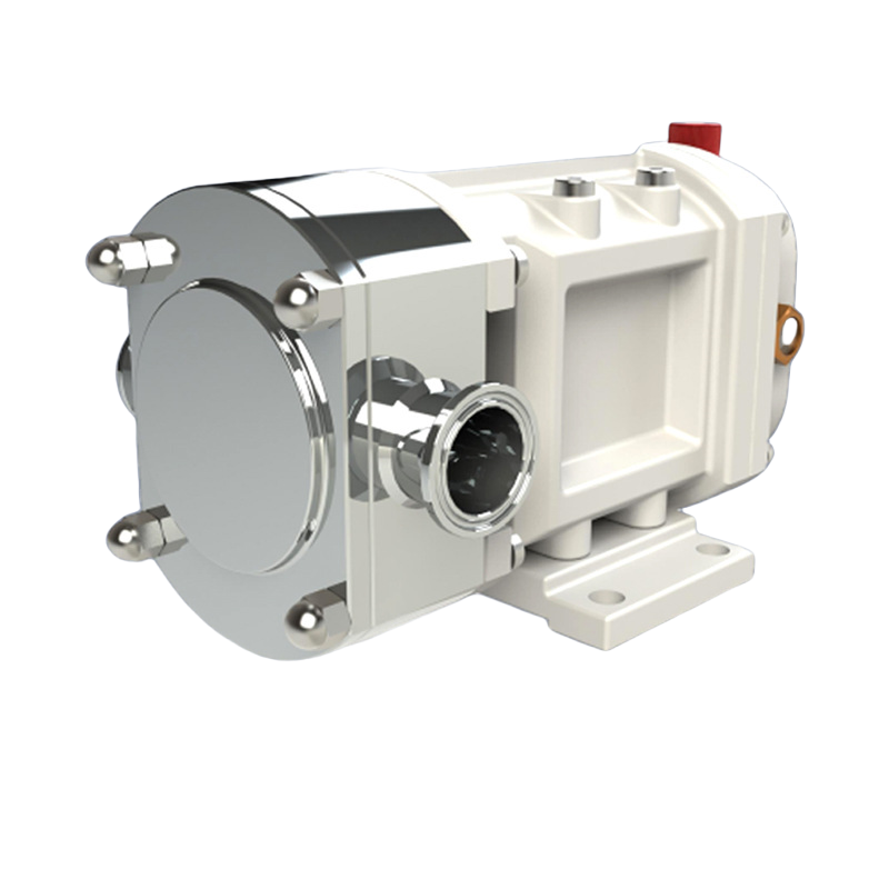 daily chemical industry viscosity cosmetic transfer rotary lobe impeller pump with speed reduction