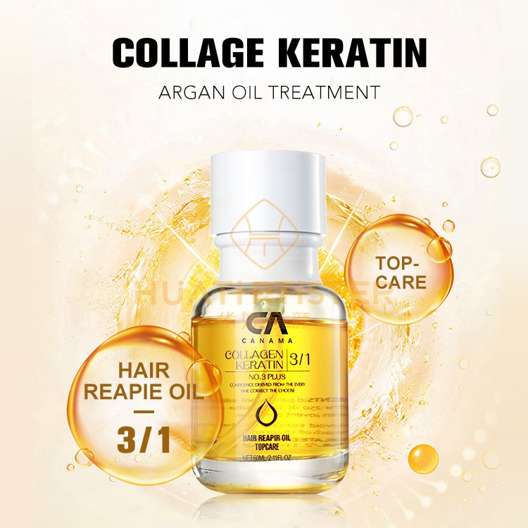 Huati Sifuli CA canama keratin collagen Moisturizing Bulk Collagen For All Types Hair Care 3/1 shampoo and Conditioner