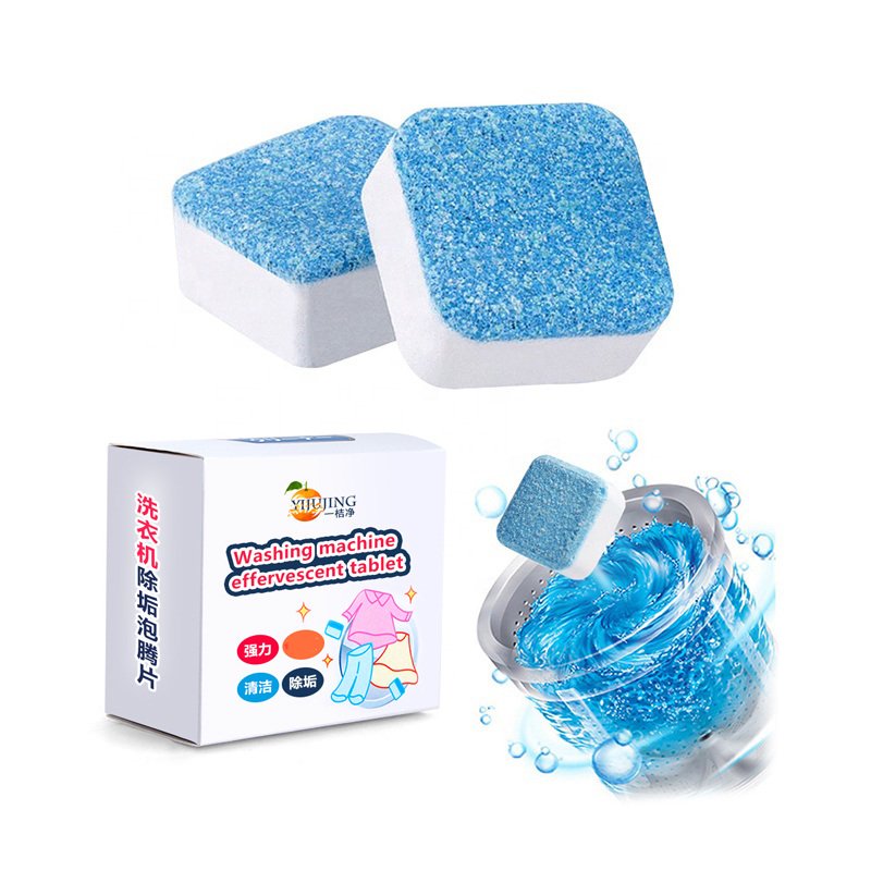 Custom logo washing machine cleaner descaler effervescent tablets for washing machine