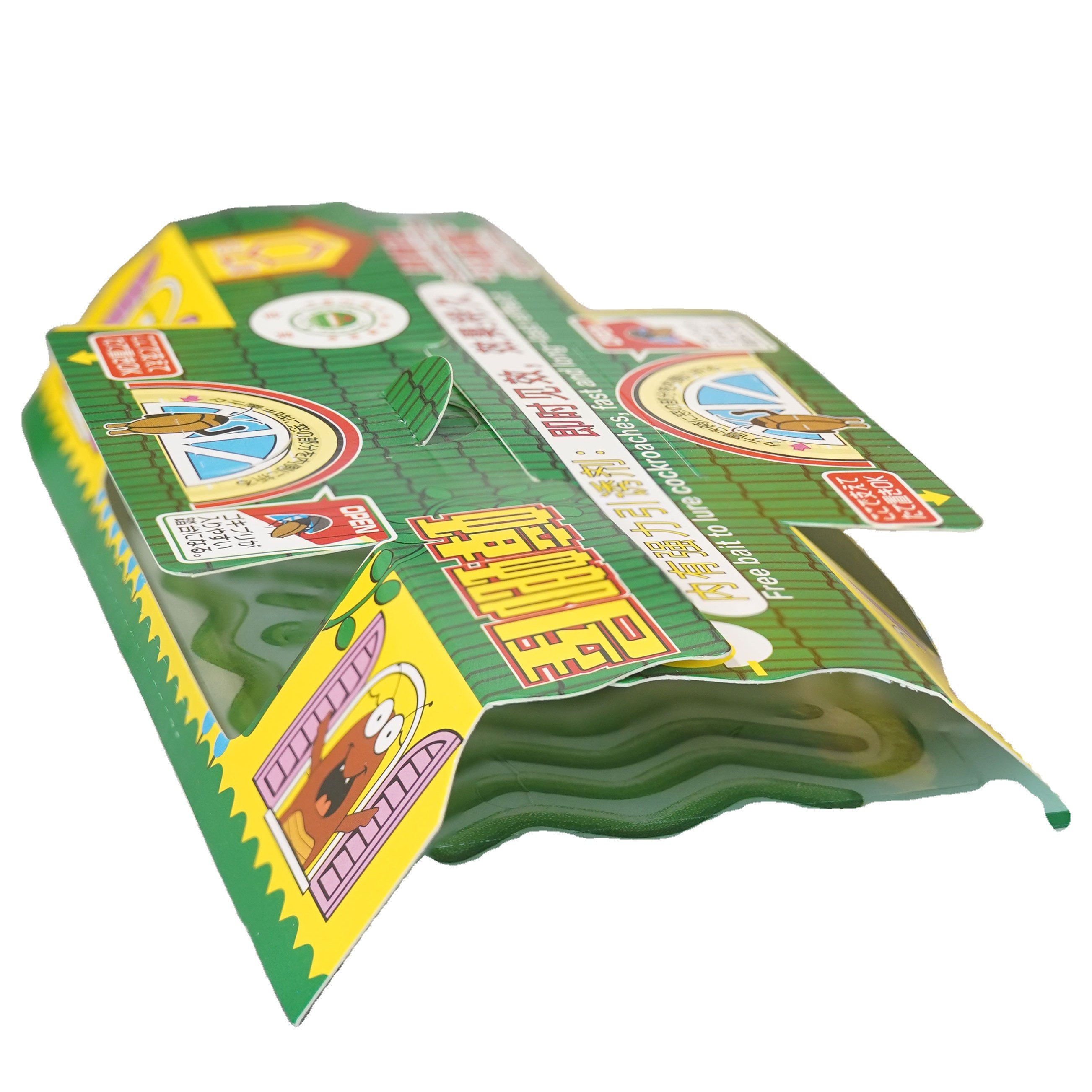 Cockroach House Roach Glue Traps Roach Motel Sticky Trap with Attractant Bait