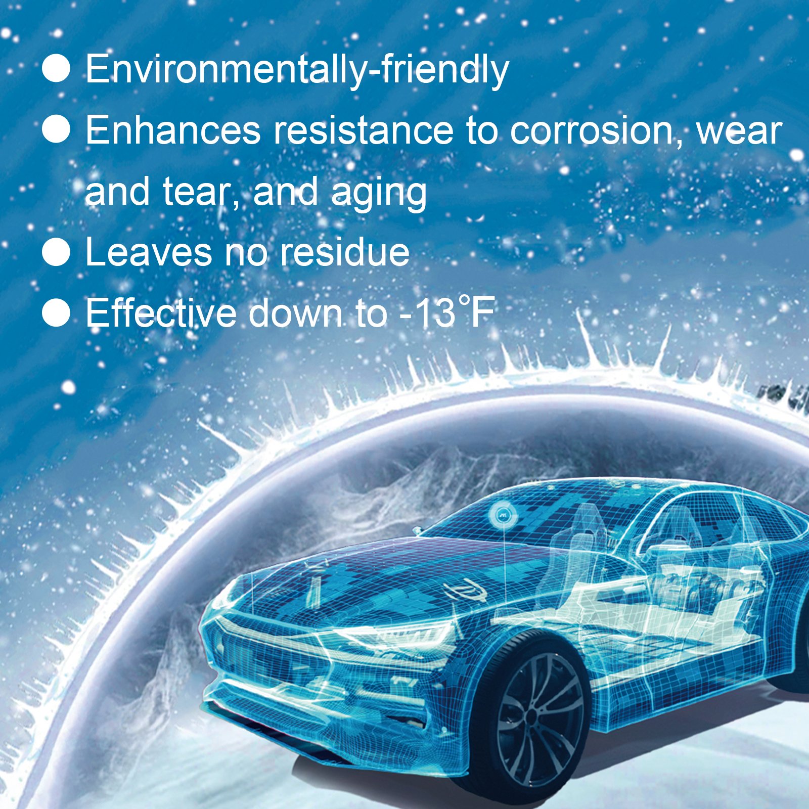 Rayhong OEM&ODM Car Snow Melter Effective Ice Cleaner Non-toxtic Ice Cleaner For Car Window