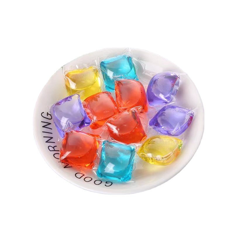 Hypoallergenic Laundry Capsules Color Protection High Efficiency Satin Removal Laundry Detergent Pods for Sensitive Skin