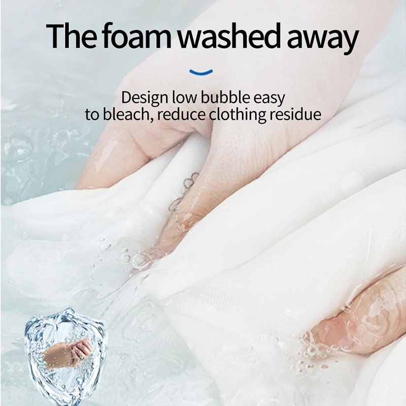 Custom Packing Easy Dissolving Portable Laundry Detergent Sheets Strips Washing Paper For Laundry Machine